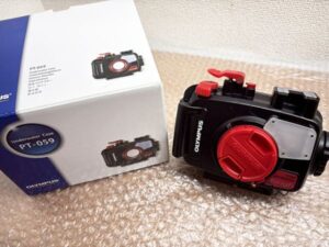 OLYMPUS オリンパス PT-059 ハウジング 水中カメラ撮影